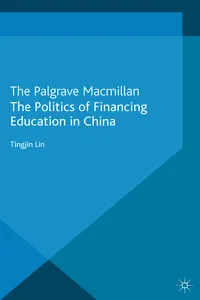 The Politics of Financing Education in China_cover