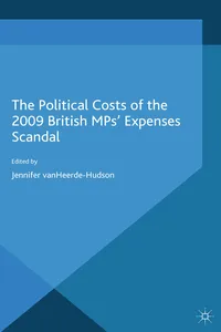 The Political Costs of the 2009 British MPs' Expenses Scandal_cover