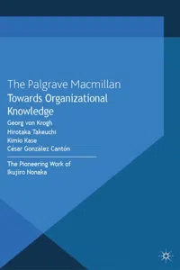 Towards Organizational Knowledge_cover