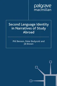 Second Language Identity in Narratives of Study Abroad_cover