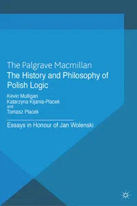 The History and Philosophy of Polish Logic_cover