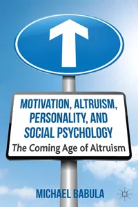 Motivation, Altruism, Personality and Social Psychology_cover