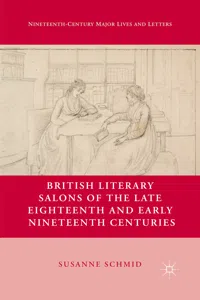 British Literary Salons of the Late Eighteenth and Early Nineteenth Centuries_cover