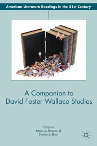 A Companion to David Foster Wallace Studies_cover