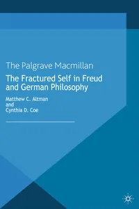 The Fractured Self in Freud and German Philosophy_cover