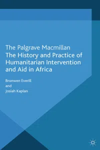 The History and Practice of Humanitarian Intervention and Aid in Africa_cover