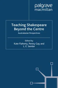 Teaching Shakespeare Beyond the Centre_cover