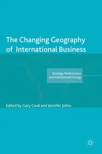 The Changing Geography of International Business_cover