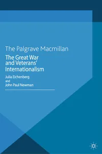 The Great War and Veterans' Internationalism_cover