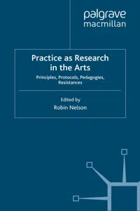 Practice as Research in the Arts_cover
