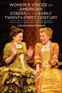 Women's Voices on American Stages in the Early Twenty-First Century_cover