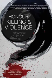'Honour' Killing and Violence_cover
