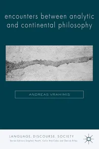 Encounters between Analytic and Continental Philosophy_cover