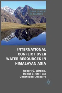 International Conflict over Water Resources in Himalayan Asia_cover