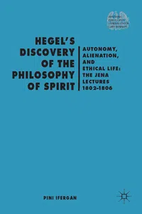 Hegel's Discovery of the Philosophy of Spirit_cover