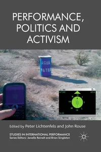 Performance, Politics and Activism_cover