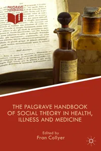 The Palgrave Handbook of Social Theory in Health, Illness and Medicine_cover