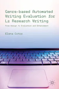 Genre-based Automated Writing Evaluation for L2 Research Writing_cover