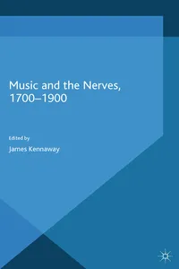 Music and the Nerves, 1700-1900_cover