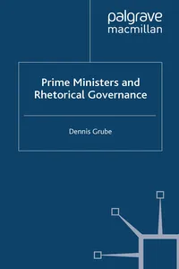 Prime Ministers and Rhetorical Governance_cover