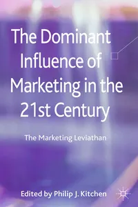 The Dominant Influence of Marketing in the 21st Century_cover