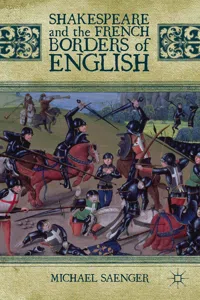 Shakespeare and the French Borders of English_cover