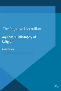 Aquinas's Philosophy of Religion_cover