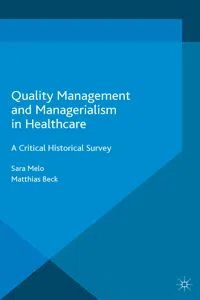 Quality Management and Managerialism in Healthcare_cover