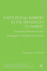 Institutional Barriers in the Transition to Market_cover