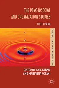 The Psychosocial and Organization Studies_cover