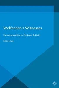 Wolfenden's Witnesses_cover