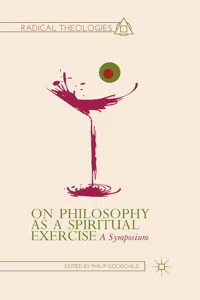 On Philosophy as a Spiritual Exercise_cover