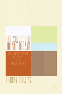 The Subject of Minimalism_cover