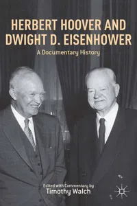 Herbert Hoover and Dwight D. Eisenhower_cover