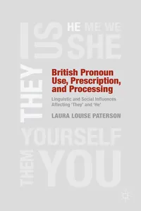 British Pronoun Use, Prescription, and Processing_cover