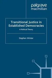 Transitional Justice in Established Democracies_cover