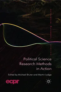 Political Science Research Methods in Action_cover