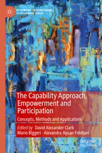 The Capability Approach, Empowerment and Participation_cover