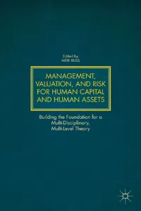 Management, Valuation, and Risk for Human Capital and Human Assets_cover