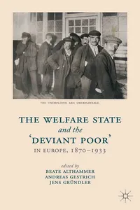 The Welfare State and the 'Deviant Poor' in Europe, 1870-1933_cover