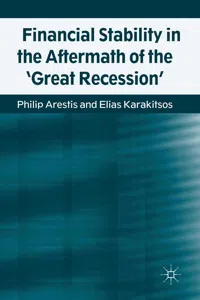 Financial Stability in the Aftermath of the 'Great Recession'_cover