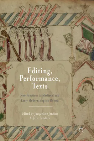 Editing, Performance, Texts