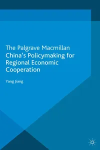 China's Policymaking for Regional Economic Cooperation_cover