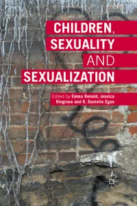 Children, Sexuality and Sexualization_cover