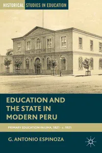 Education and the State in Modern Peru_cover