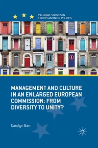 Management and Culture in an Enlarged European Commission_cover