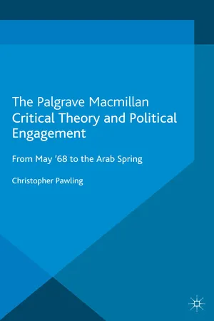 Critical Theory and Political Engagement