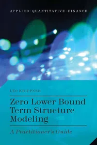Zero Lower Bound Term Structure Modeling_cover