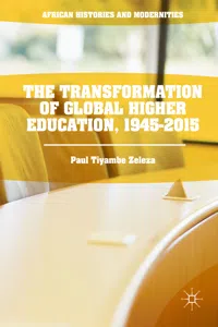 The Transformation of Global Higher Education, 1945-2015_cover