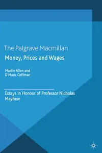 Money, Prices and Wages_cover